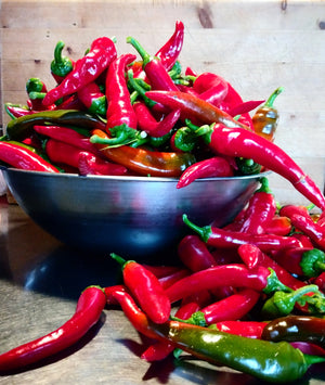 Organic Cayenne peppers 5lb bulk
